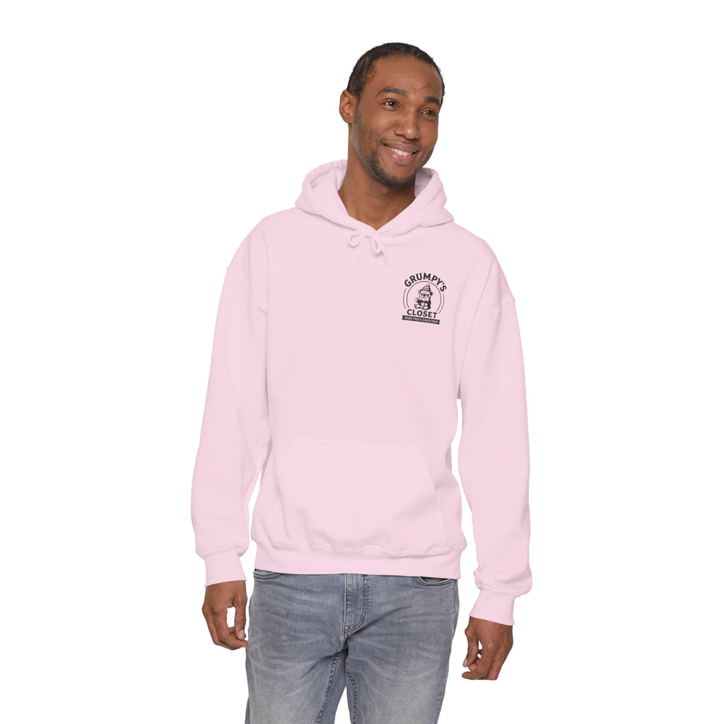 Grumpy's Closet Logo Hoodie | Unisex Graphic Pullover
