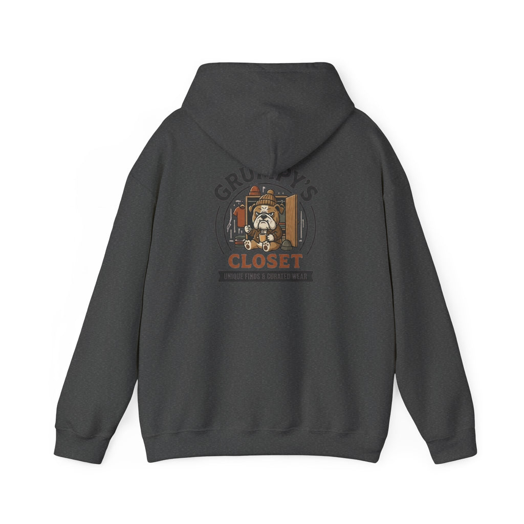 Grumpy's Closet Logo Hoodie | Unisex Graphic Pullover
