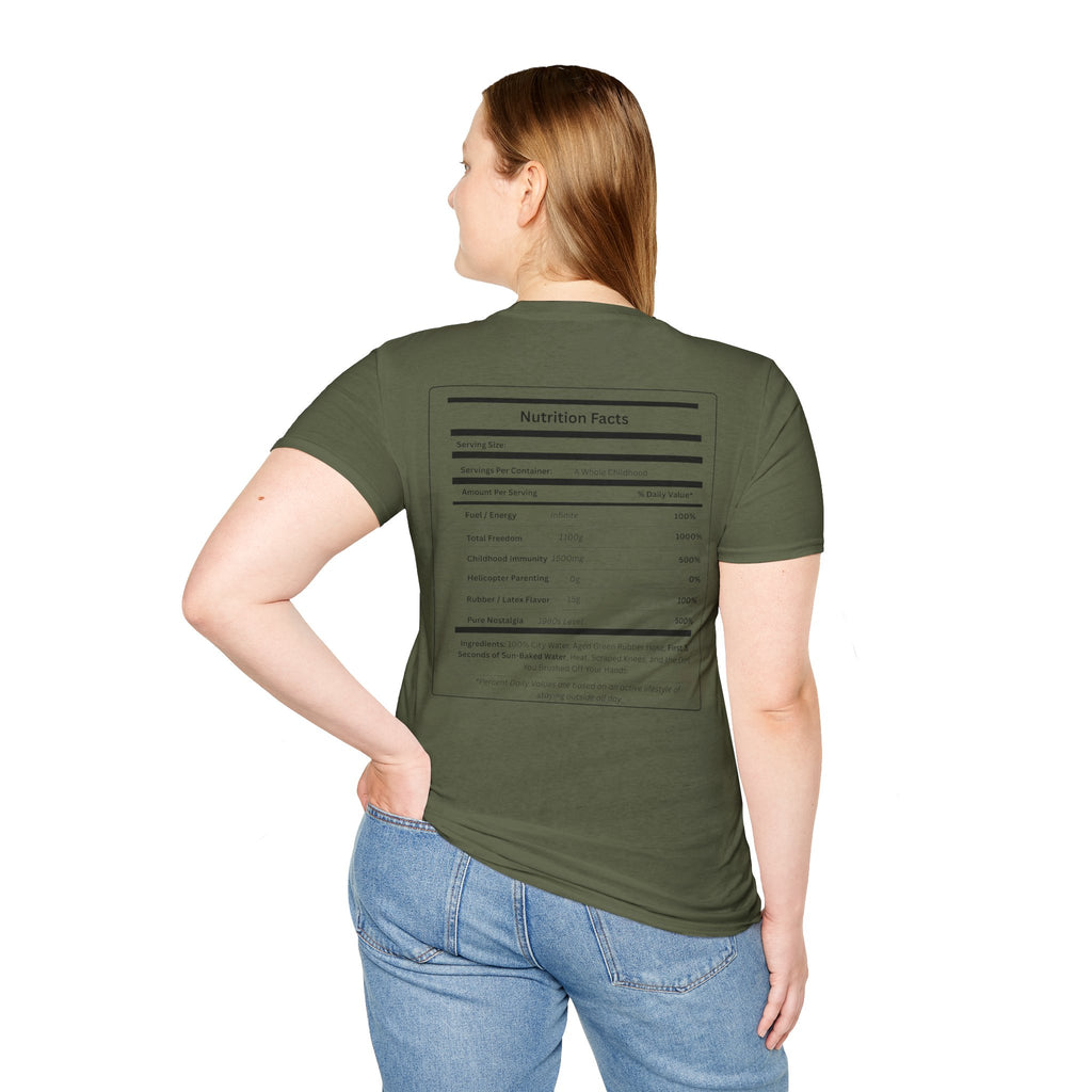 Gen X Raised on Hose Water T-Shirt | Retro Childhood Tee