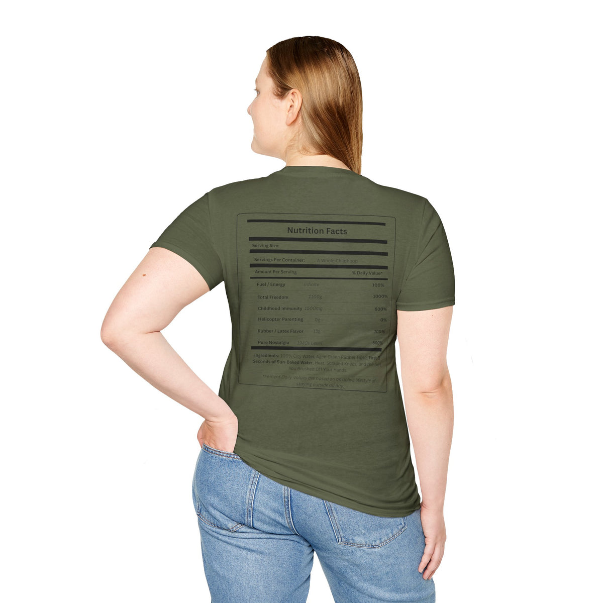 Gen X Raised on Hose Water T-Shirt | Retro Childhood Tee
