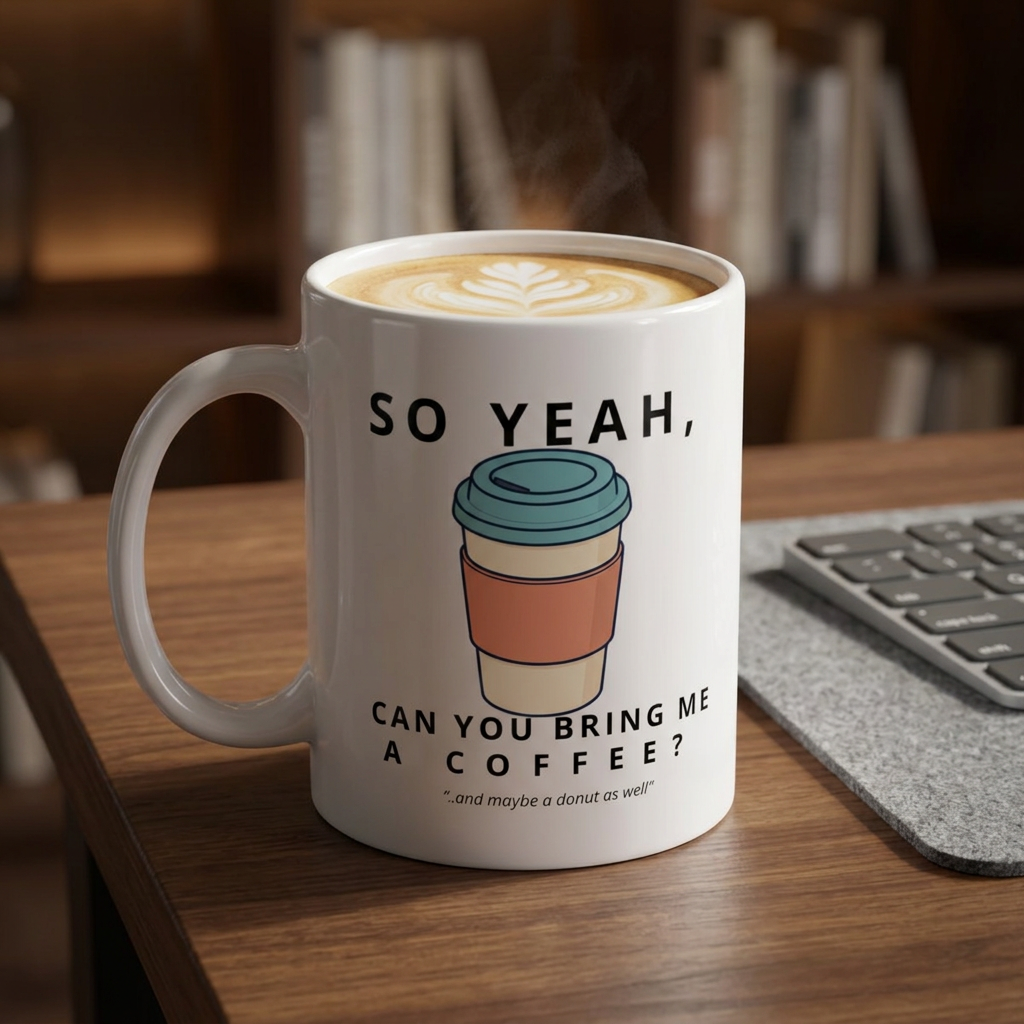So Yeah, Can You Bring Me a Coffee? Mug | 11 oz & 15 oz