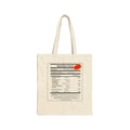 Gen X Nutrition Facts Tote Bag | Retro Canvas Bag