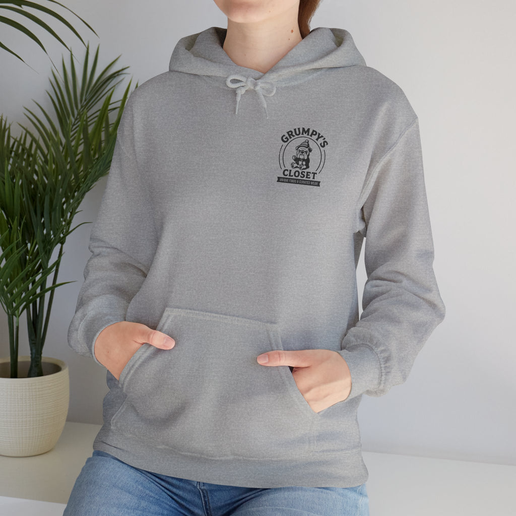 Grumpy's Closet Logo Hoodie | Unisex Graphic Pullover
