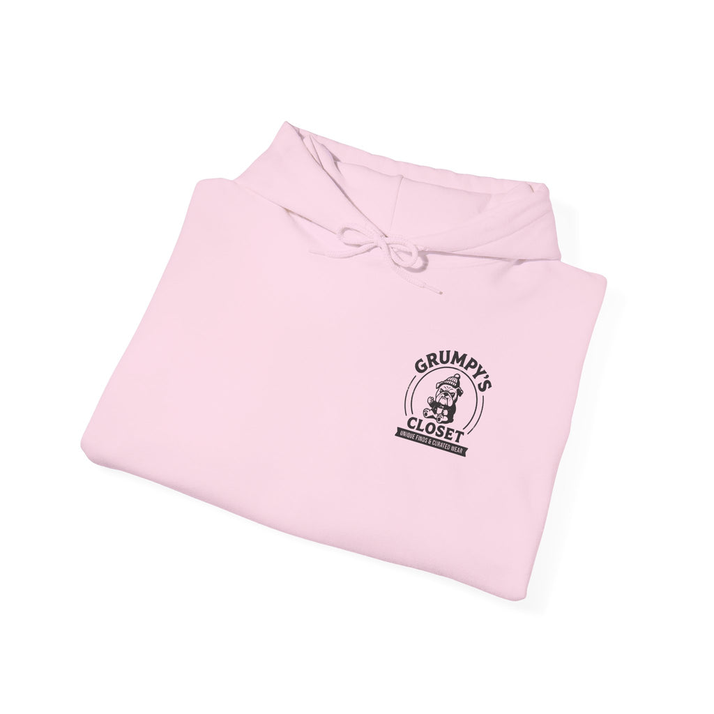 Grumpy's Closet Logo Hoodie | Unisex Graphic Pullover
