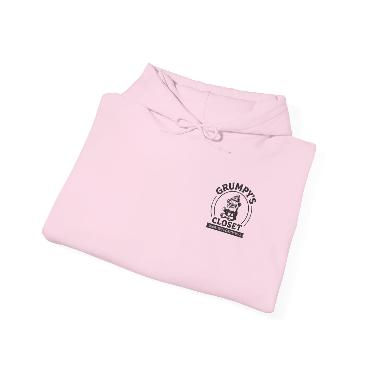 Grumpy's Closet Logo Hoodie | Unisex Graphic Pullover