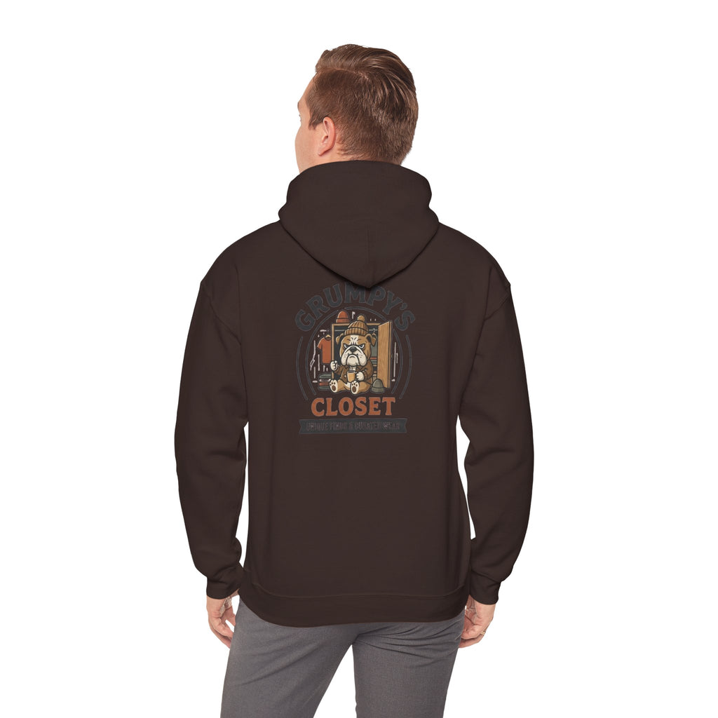 Grumpy's Closet Logo Hoodie | Unisex Graphic Pullover