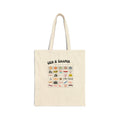Gen X 70s & 80s TV Shows Bingo Tote Bag | Retro Canvas Bag