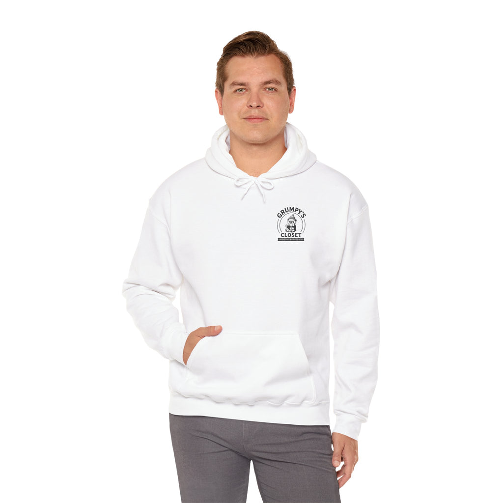 Grumpy's Closet Logo Hoodie | Unisex Graphic Pullover