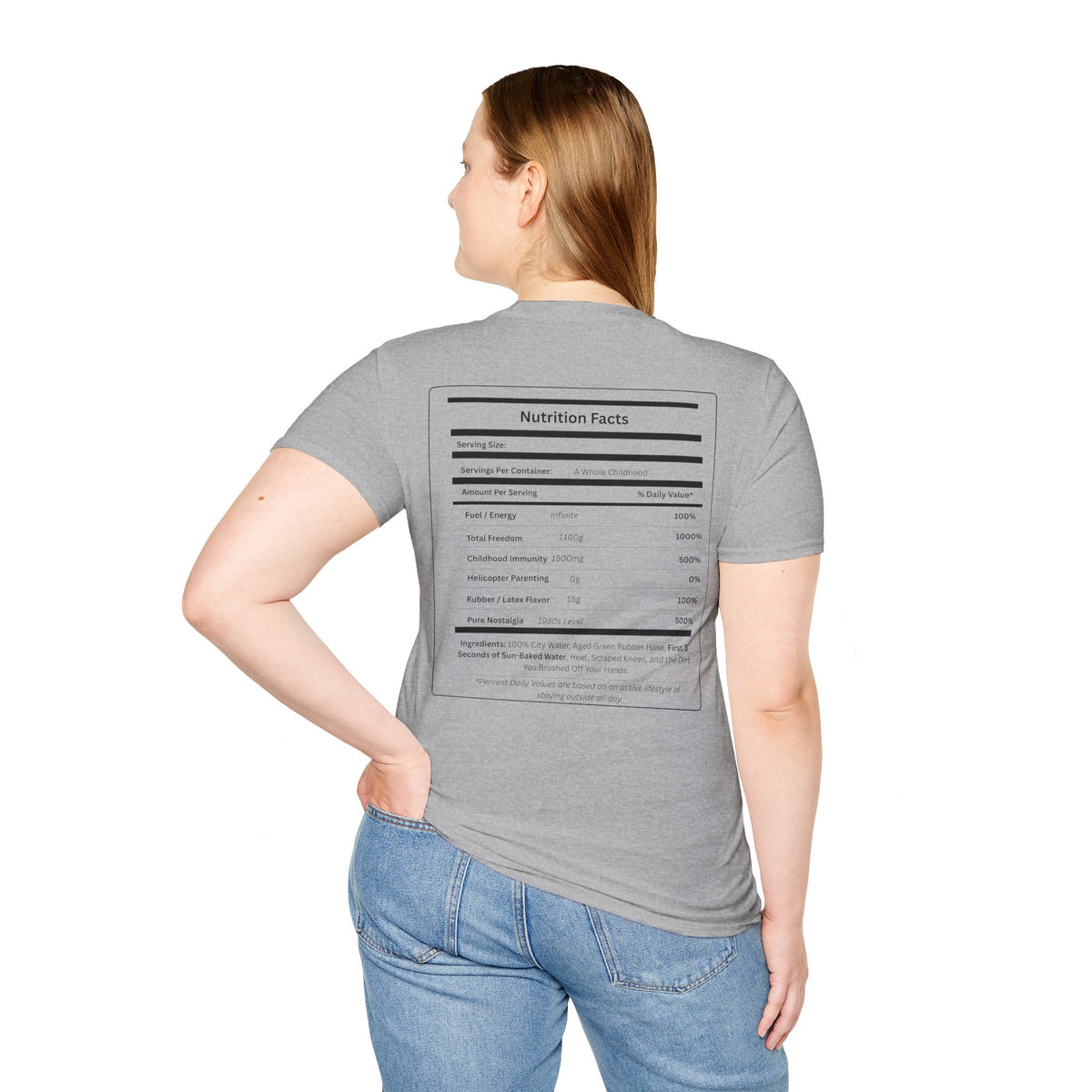 Gen X Raised on Hose Water T-Shirt | Retro Childhood Tee