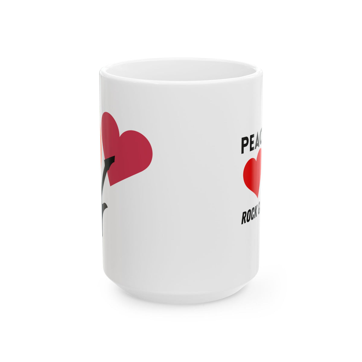 Peach Love Rock & Roll Mug | 11 oz & 15 oz