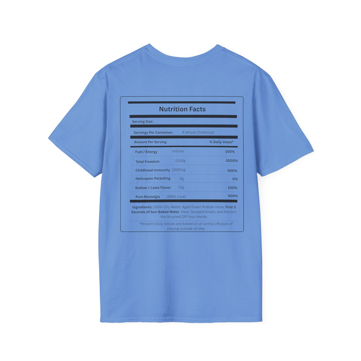 Gen X Raised on Hose Water T-Shirt | Retro Childhood Tee
