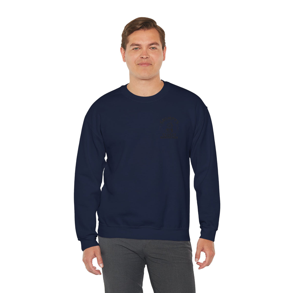 Grumpy’s Closet Crewneck Sweatshirt | Cozy Logo Pullover