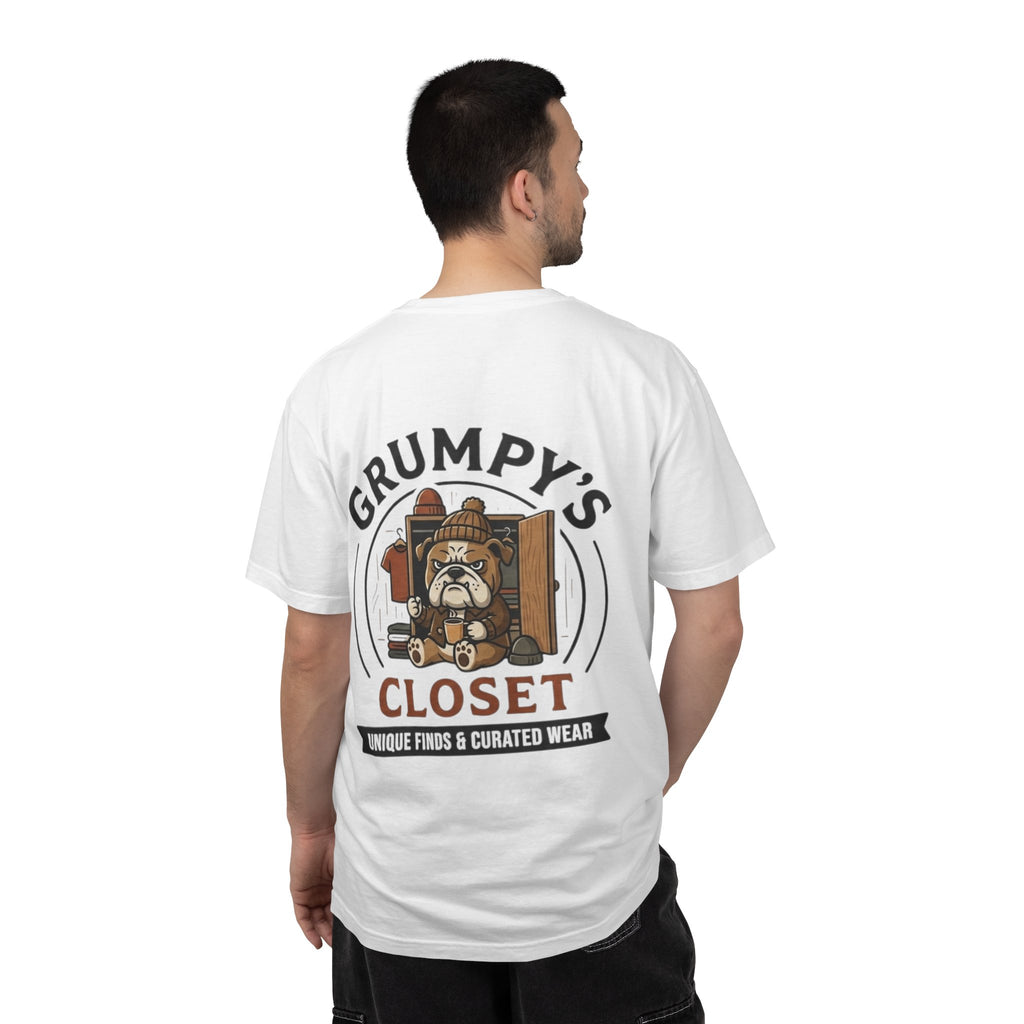 Grumpy’s Closet Bulldog Logo T-Shirt | Garment-Dyed Graphic Tee