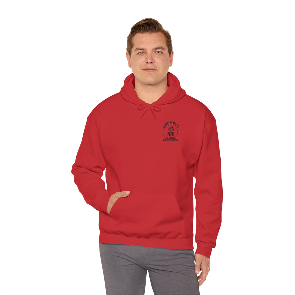 Grumpy's Closet Logo Hoodie | Unisex Graphic Pullover