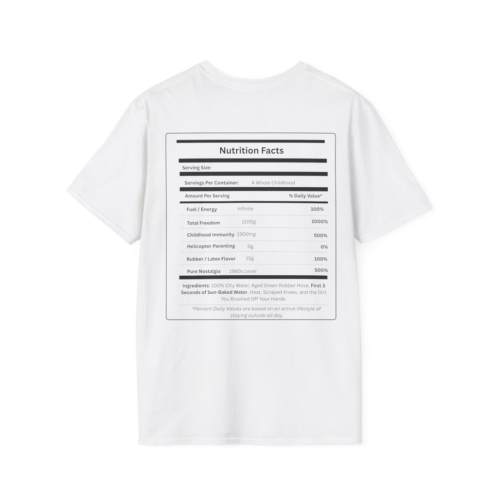 Gen X Raised on Hose Water T-Shirt | Retro Childhood Tee