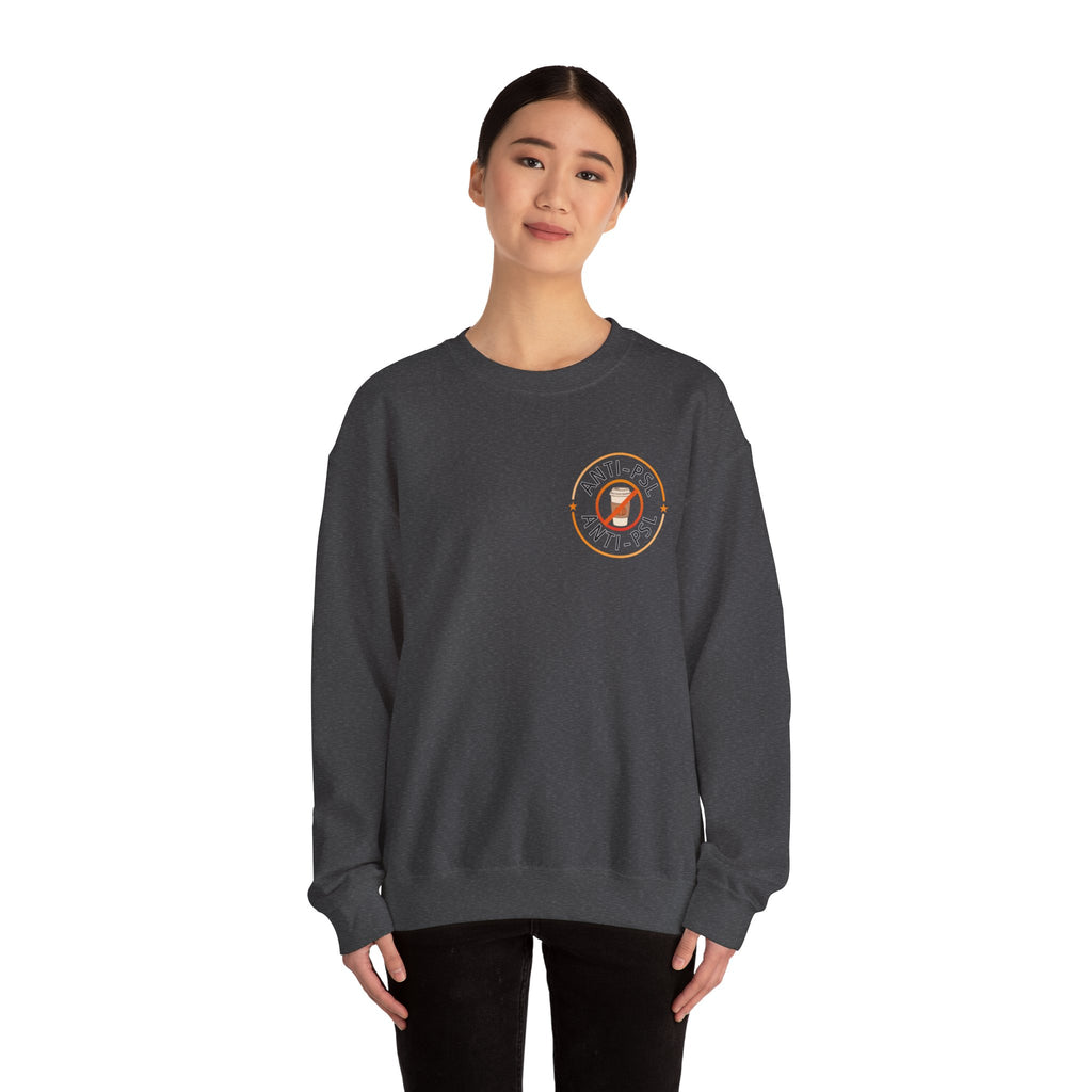 Anti Pumpkin Spice Club Crewneck | Marked Safe Fall Sweatshirt