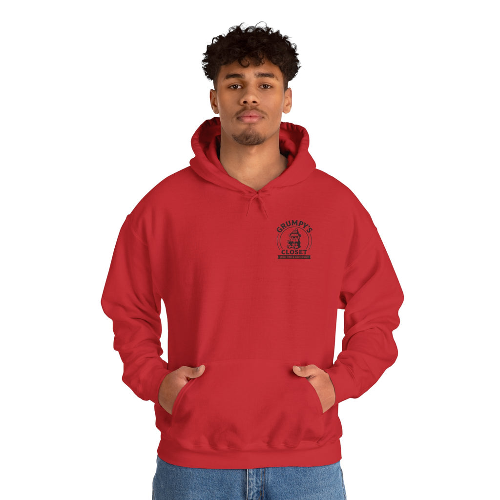 Grumpy's Closet Logo Hoodie | Unisex Graphic Pullover
