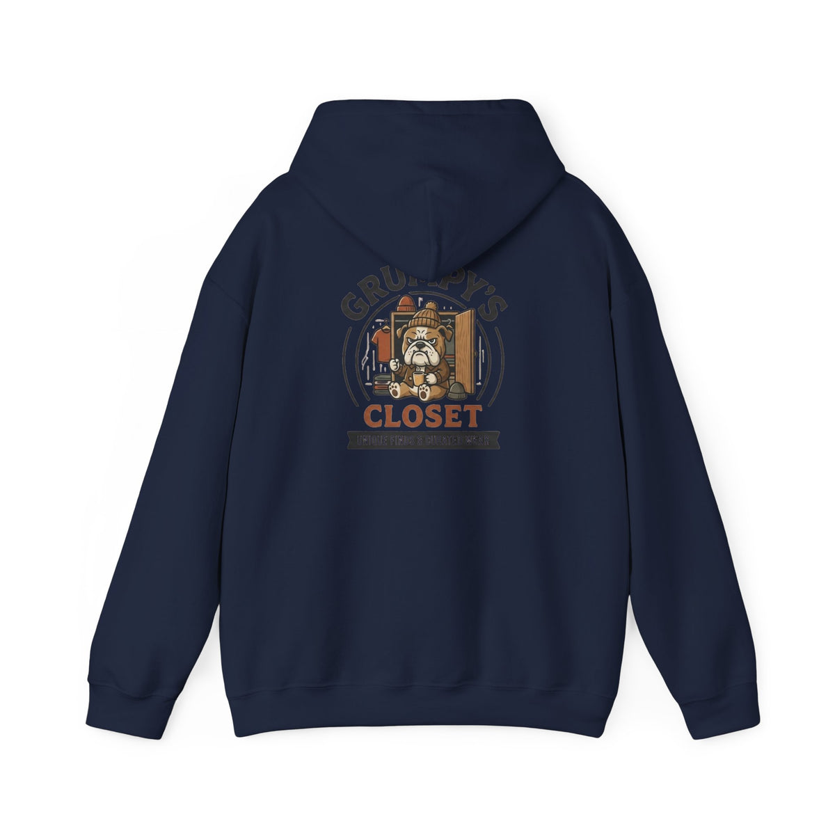Grumpy's Closet Logo Hoodie | Unisex Graphic Pullover