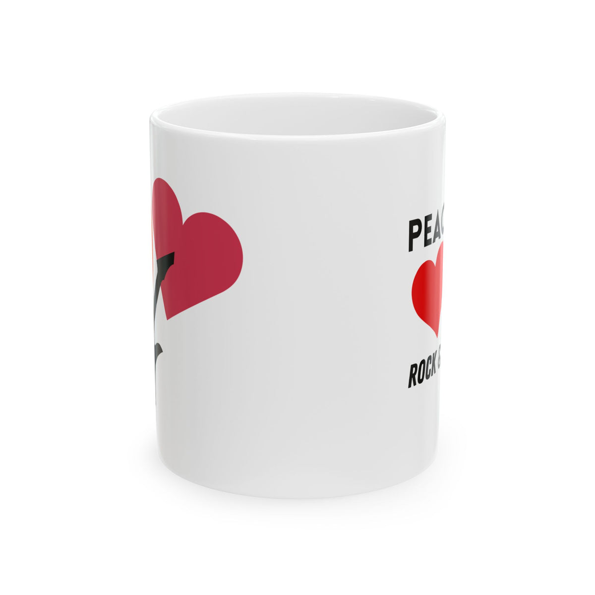 Peach Love Rock & Roll Mug | 11 oz & 15 oz