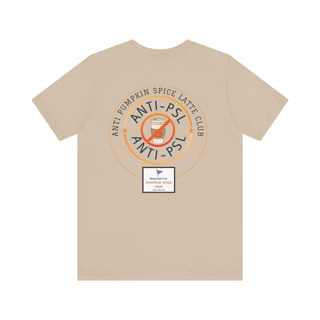 Anti Pumpkin Spice Shirt, Funny Marked Safe Fall Tee, Sarcastic Anti PSL Graphic Tshirt, Comfort Colors 1717 Autumn Holiday Apparel