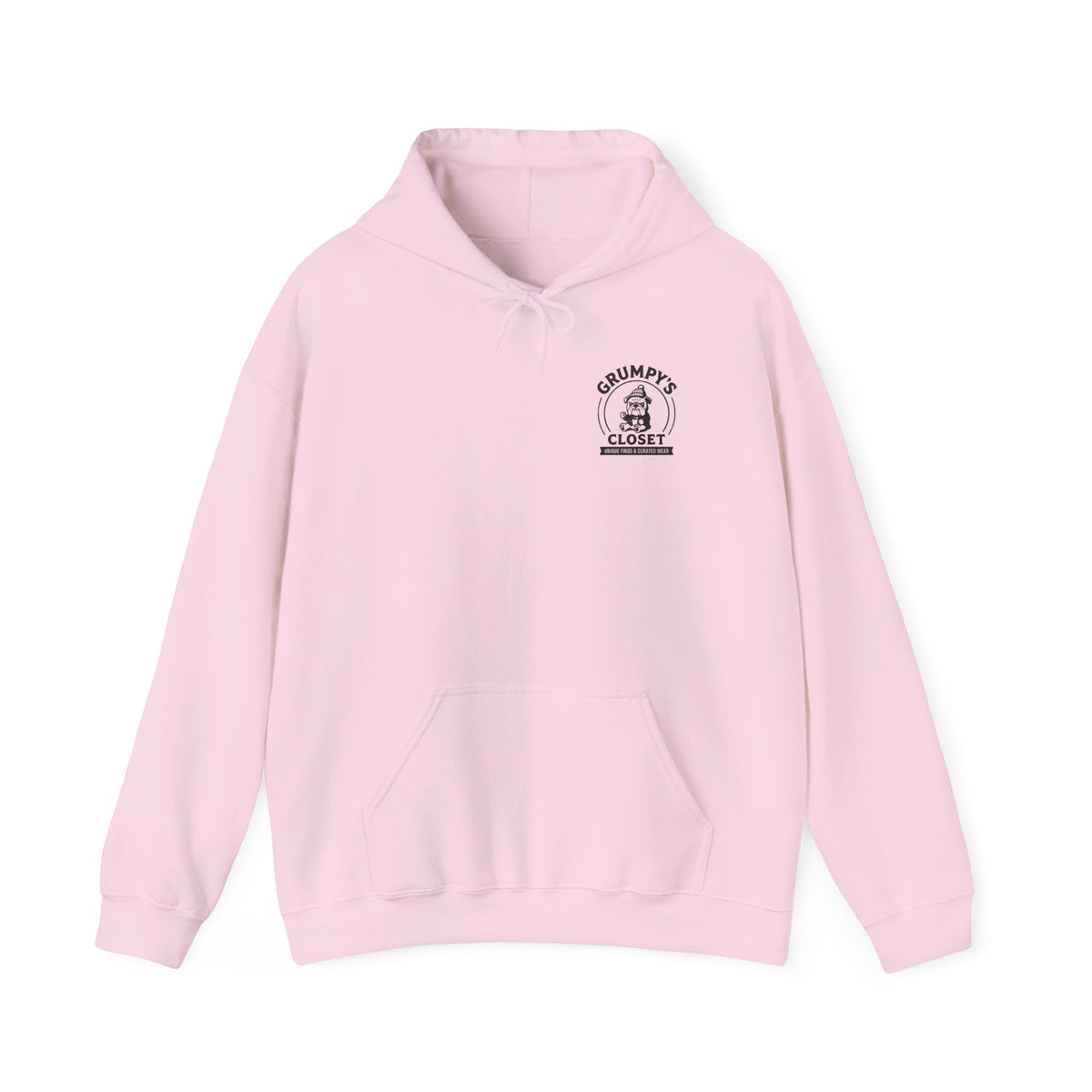 Grumpy's Closet Logo Hoodie | Unisex Graphic Pullover