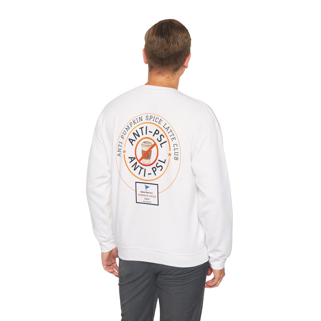 Anti Pumpkin Spice Club Crewneck | Marked Safe Fall Sweatshirt