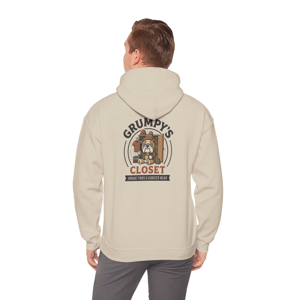 Grumpy's Closet Logo Hoodie | Unisex Graphic Pullover