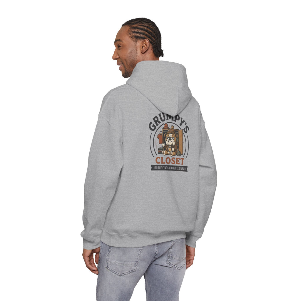 Grumpy's Closet Logo Hoodie | Unisex Graphic Pullover