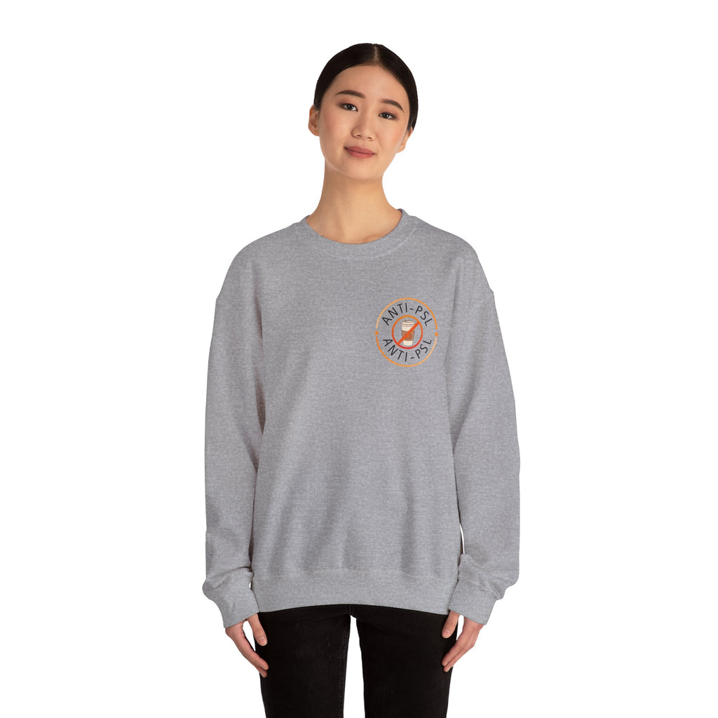 Anti Pumpkin Spice Club Crewneck | Marked Safe Fall Sweatshirt