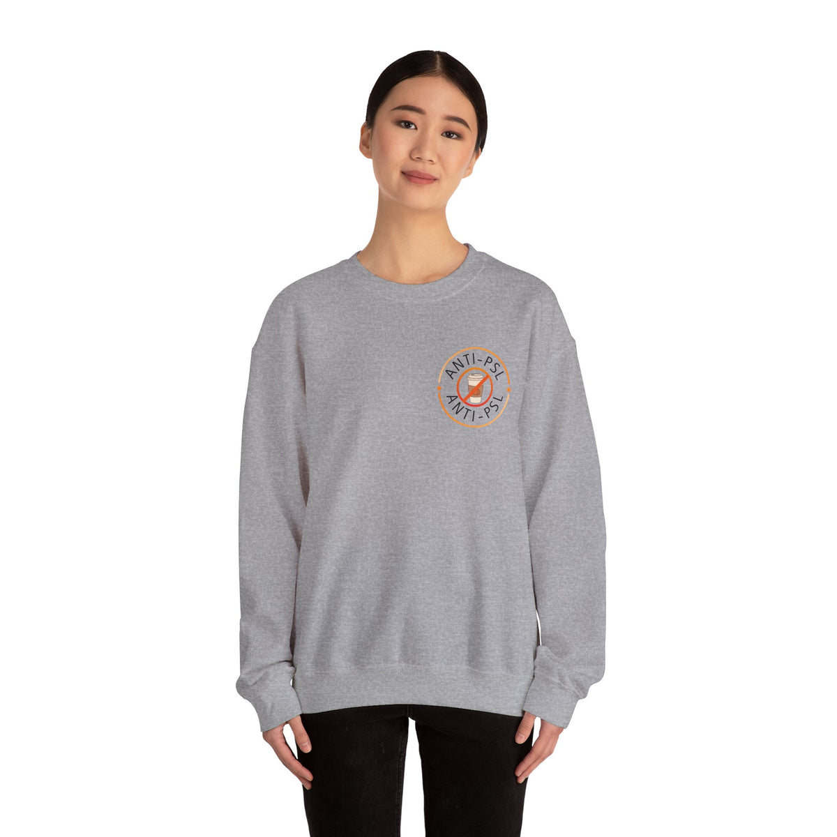 Anti Pumpkin Spice Club Crewneck | Marked Safe Fall Sweatshirt