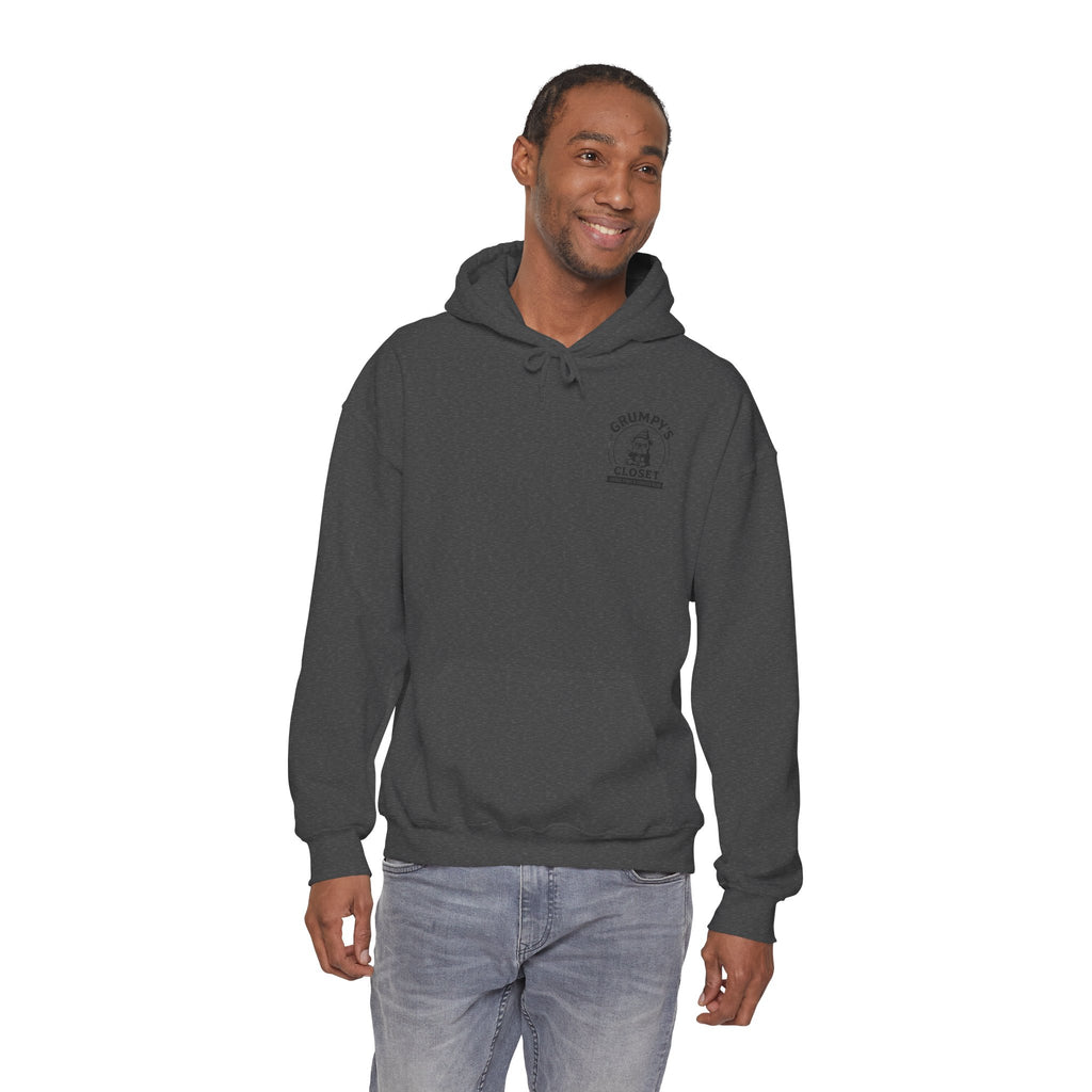 Grumpy's Closet Logo Hoodie | Unisex Graphic Pullover