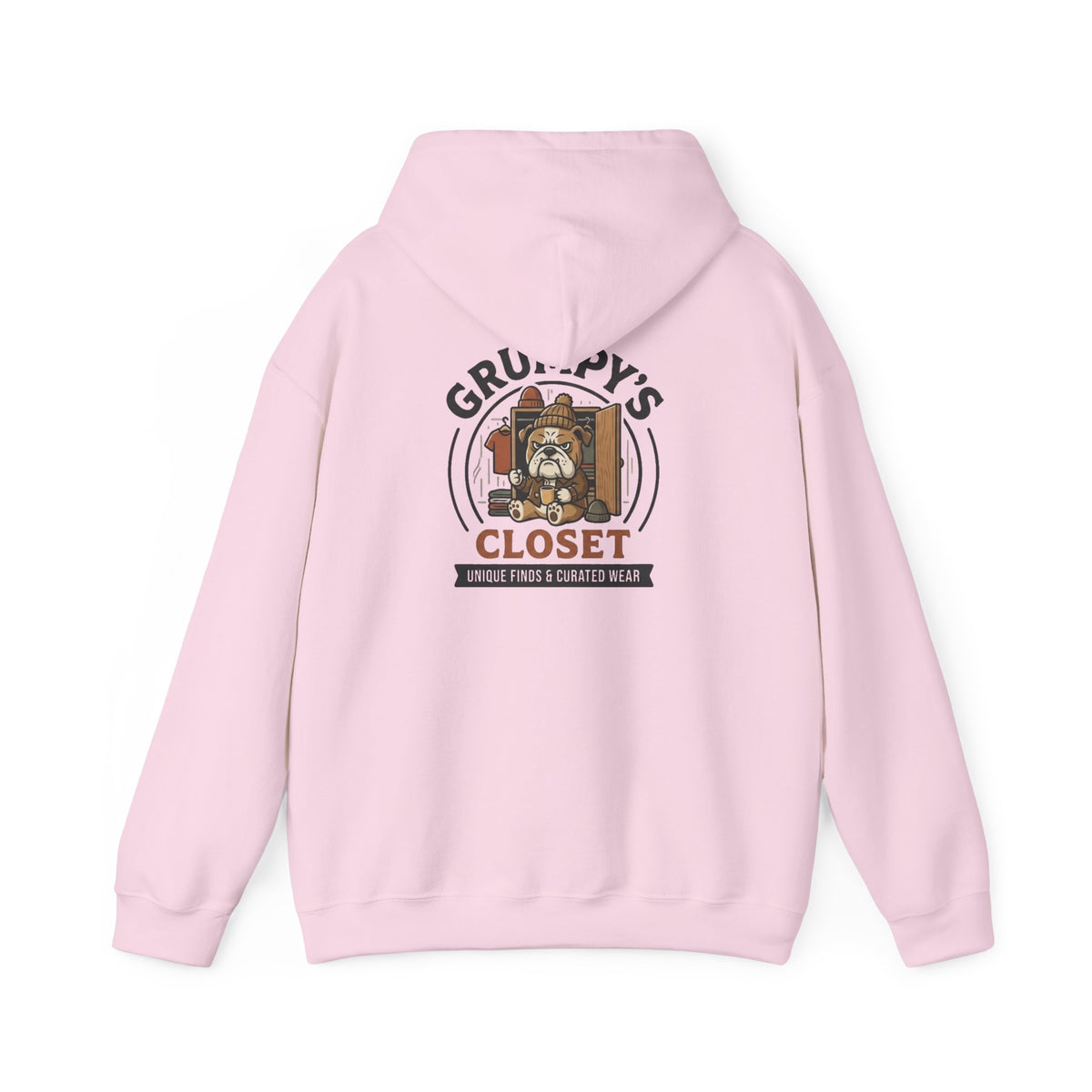 Grumpy's Closet Logo Hoodie | Unisex Graphic Pullover