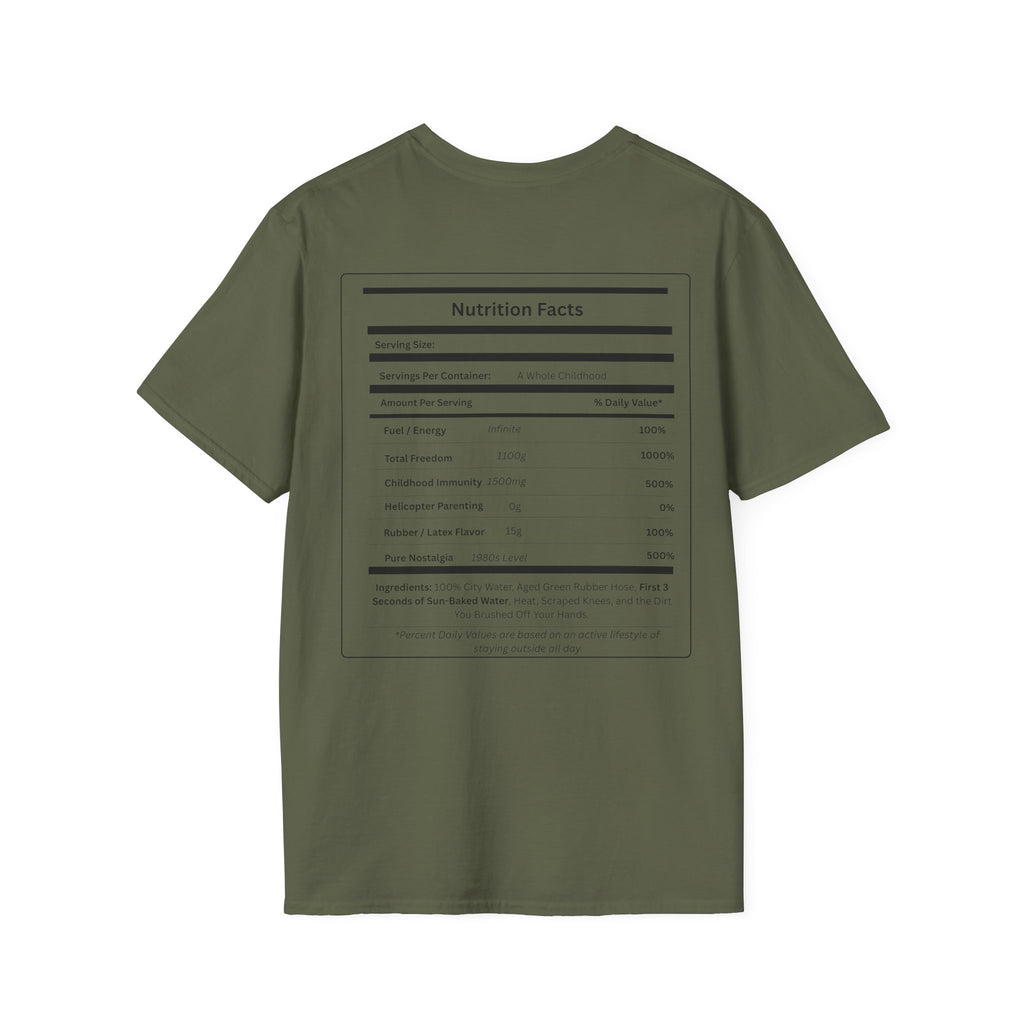 Gen X Raised on Hose Water T-Shirt | Retro Childhood Tee