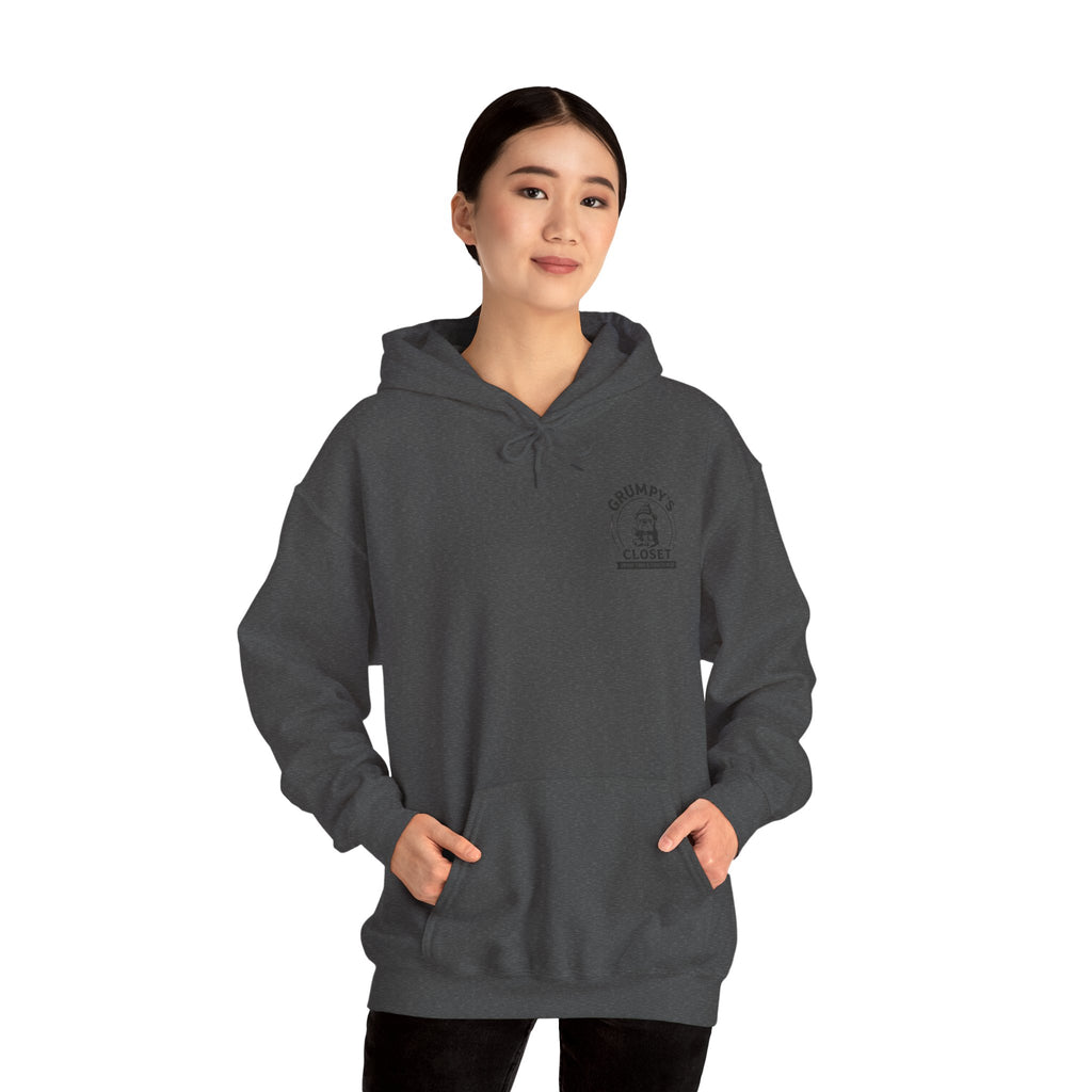 Grumpy's Closet Logo Hoodie | Unisex Graphic Pullover