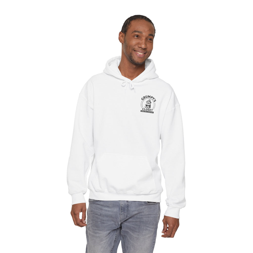 Grumpy's Closet Logo Hoodie | Unisex Graphic Pullover