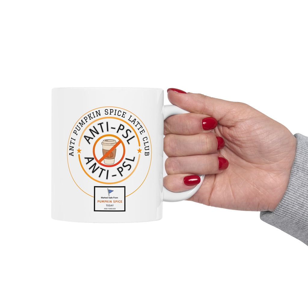 Anti Pumpkin Spice Mug | Classic Logo, Both Sides