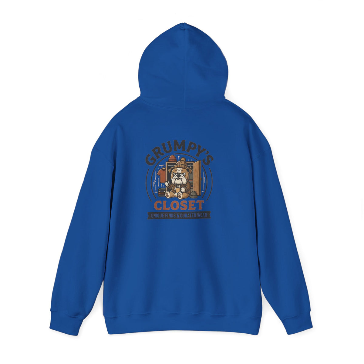 Grumpy's Closet Logo Hoodie | Unisex Graphic Pullover