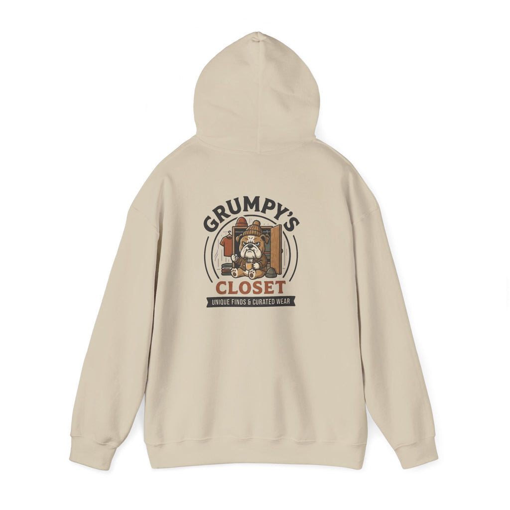 Grumpy's Closet Logo Hoodie | Unisex Graphic Pullover