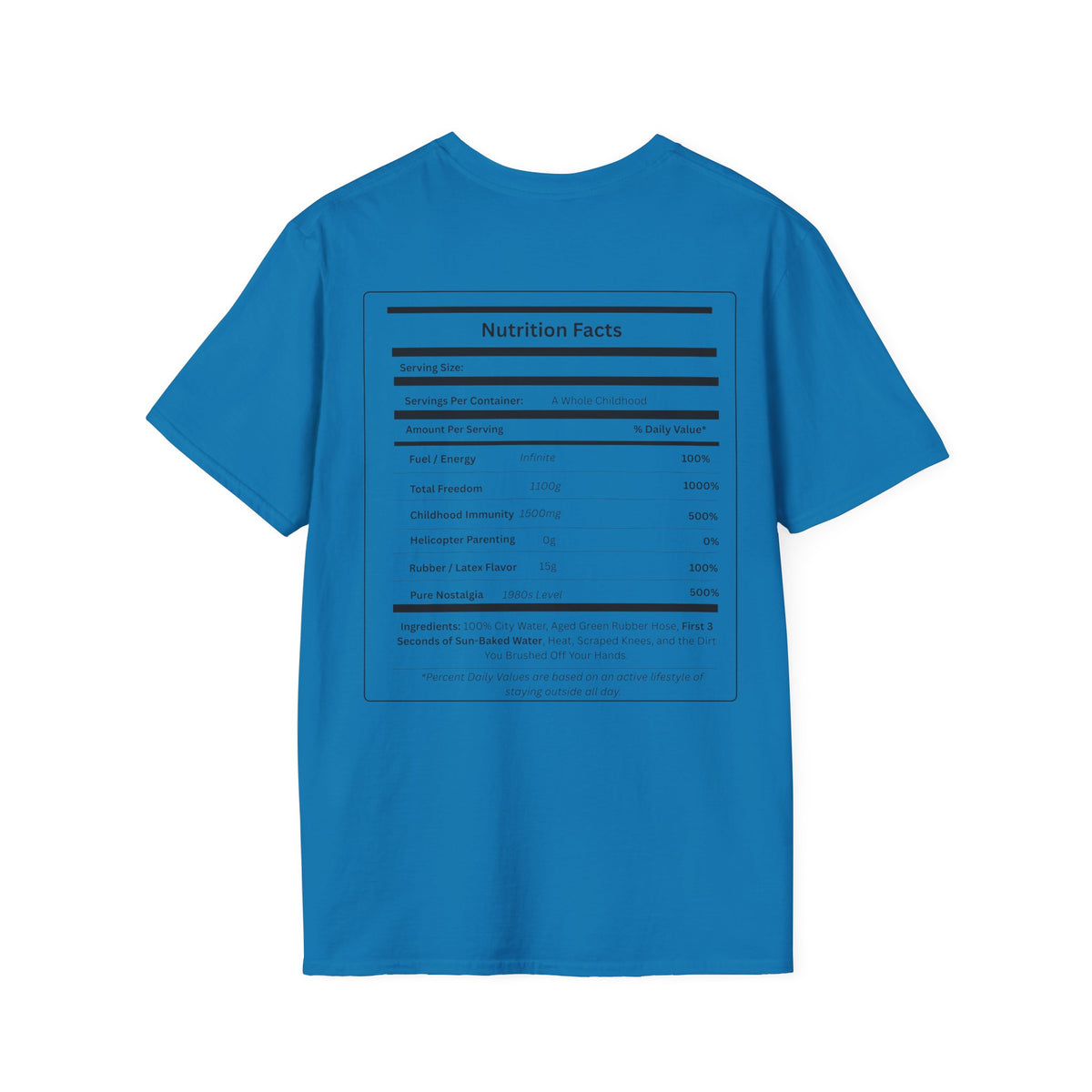 Gen X Raised on Hose Water T-Shirt | Retro Childhood Tee
