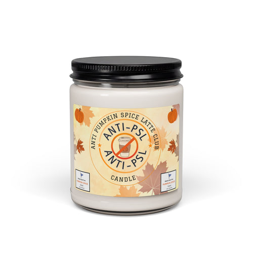 Anti Pumpkin Spice Soy Candle, Funny Marked Safe Fall Soy Jar, Coffee Shop Scent, Sarcastic Autumn Workspace Decor Unique Holiday Gift