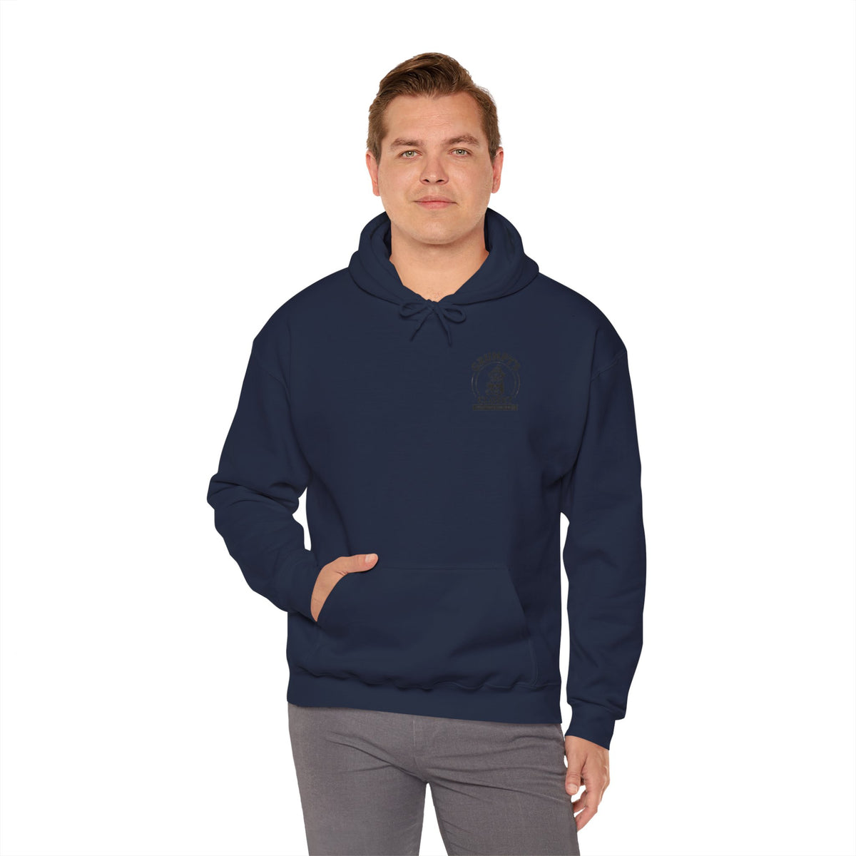 Grumpy's Closet Logo Hoodie | Unisex Graphic Pullover