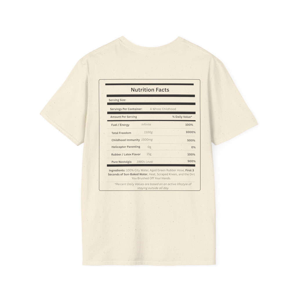 Gen X Raised on Hose Water T-Shirt | Retro Childhood Tee