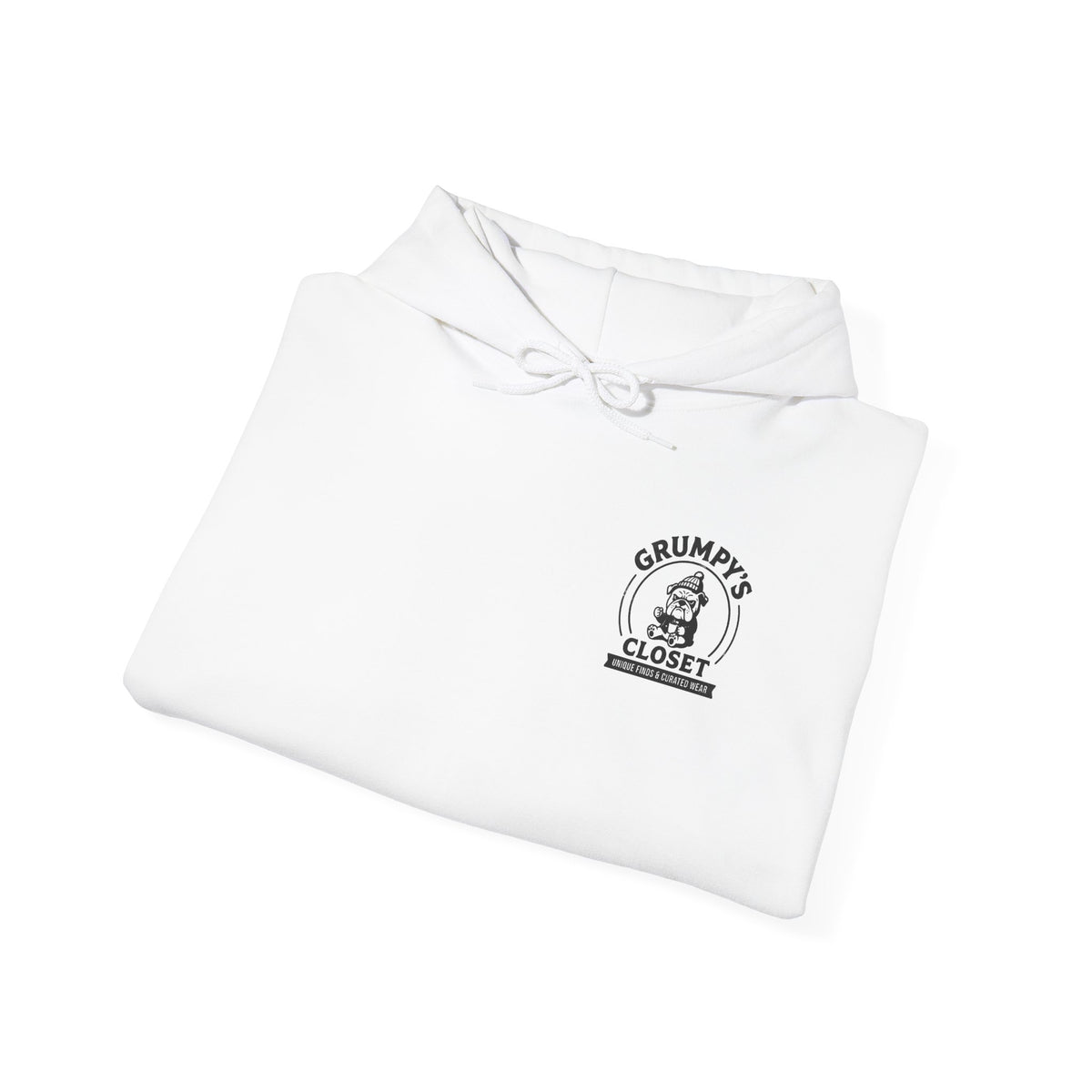 Grumpy's Closet Logo Hoodie | Unisex Graphic Pullover