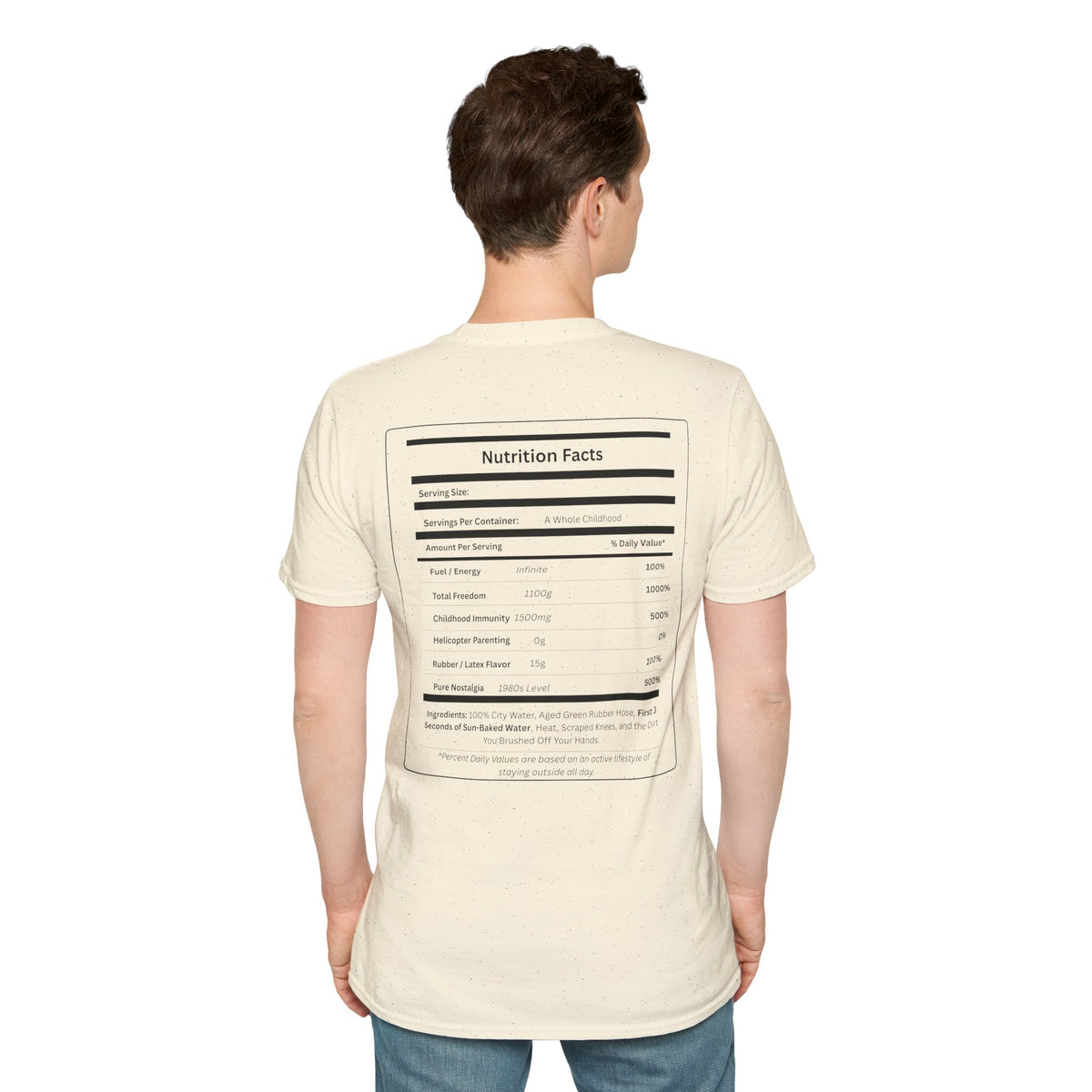 Gen X Raised on Hose Water T-Shirt | Retro Childhood Tee