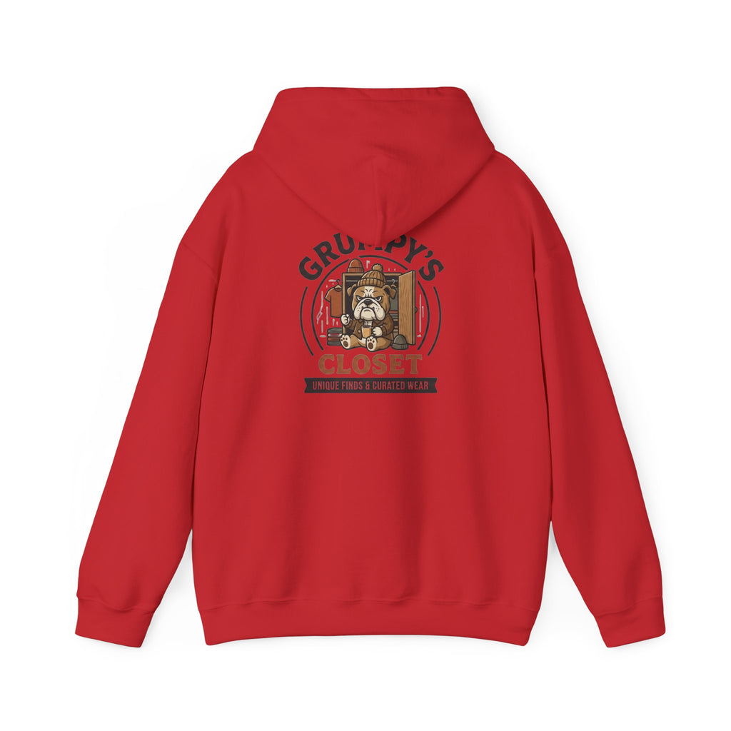 Grumpy's Closet Logo Hoodie | Unisex Graphic Pullover