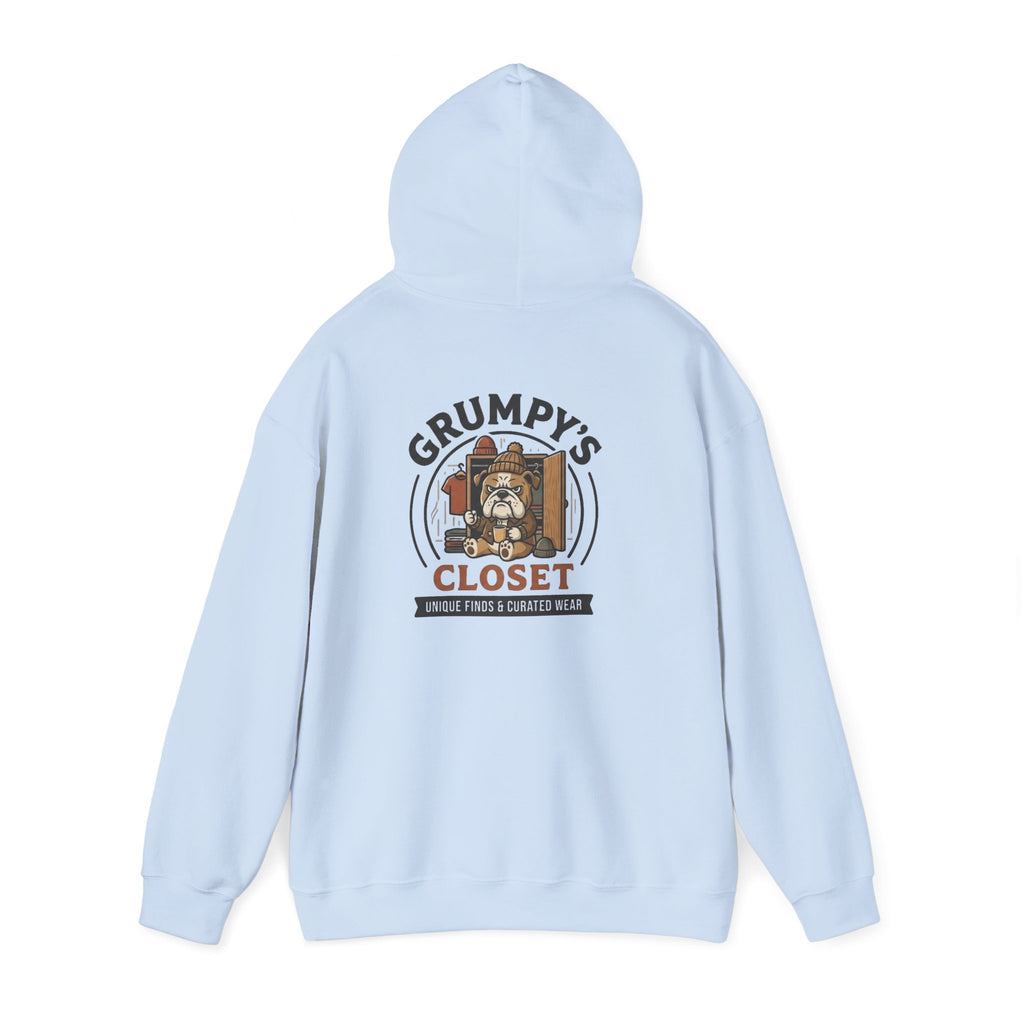 Grumpy's Closet Logo Hoodie | Unisex Graphic Pullover