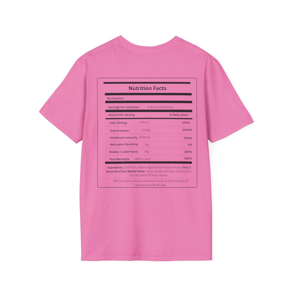 Gen X Raised on Hose Water T-Shirt | Retro Childhood Tee