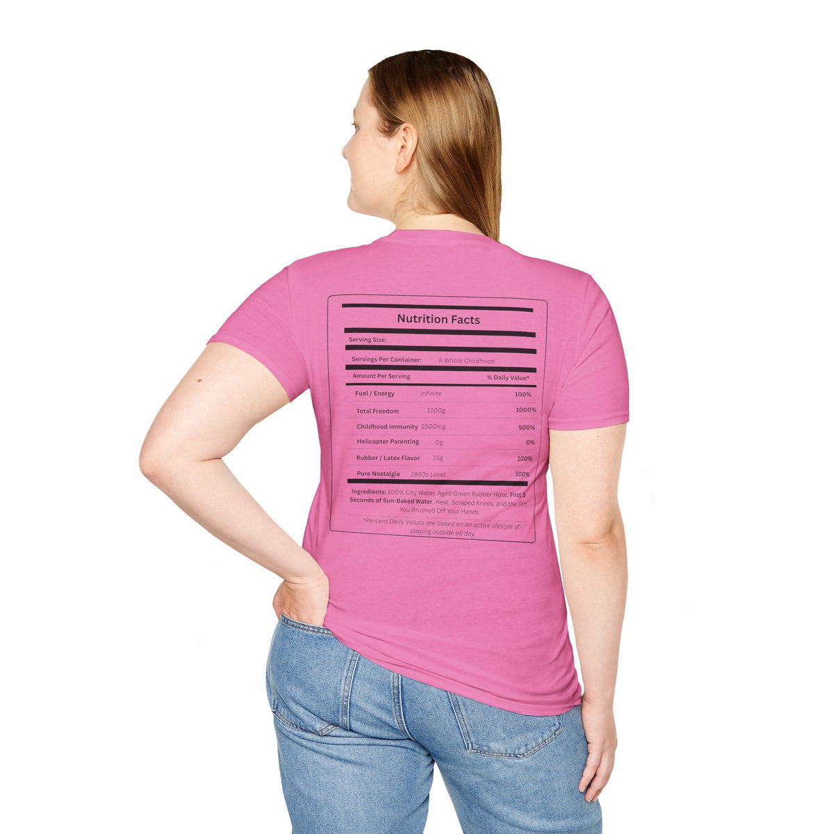 Gen X Raised on Hose Water T-Shirt | Retro Childhood Tee
