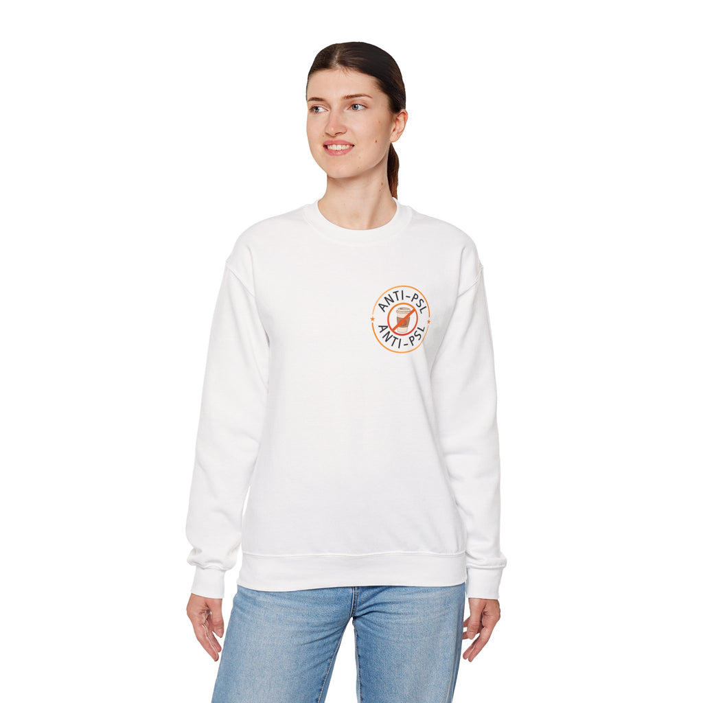 Anti Pumpkin Spice Club Crewneck | Marked Safe Fall Sweatshirt