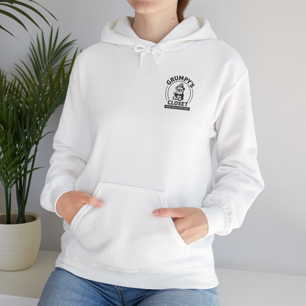 Grumpy's Closet Logo Hoodie | Unisex Graphic Pullover